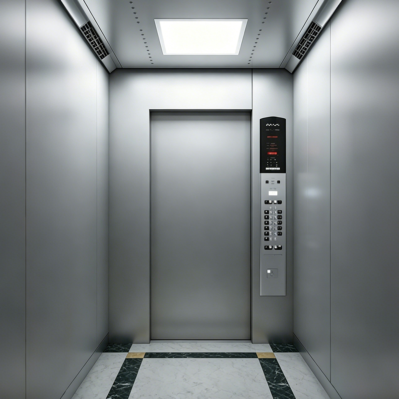 Modern Painted Steel Passenger Lift para sa mga Gusali ng Opisina