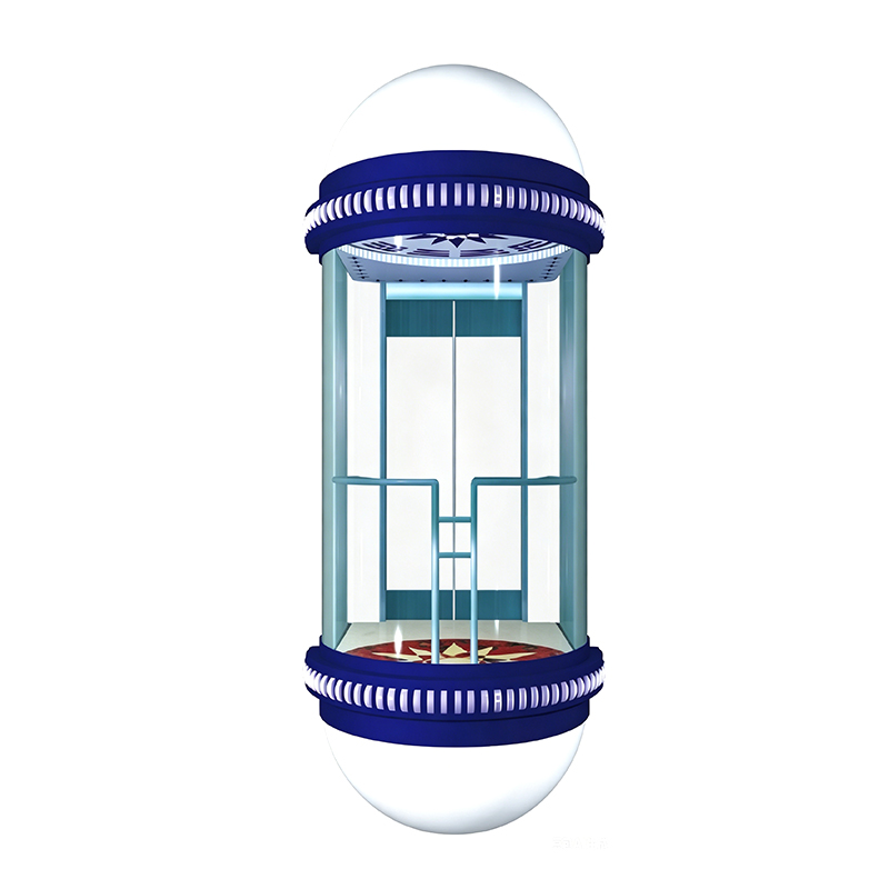 Architectural 180 Degree Capsule Elevator na may Laminated Safety Glass