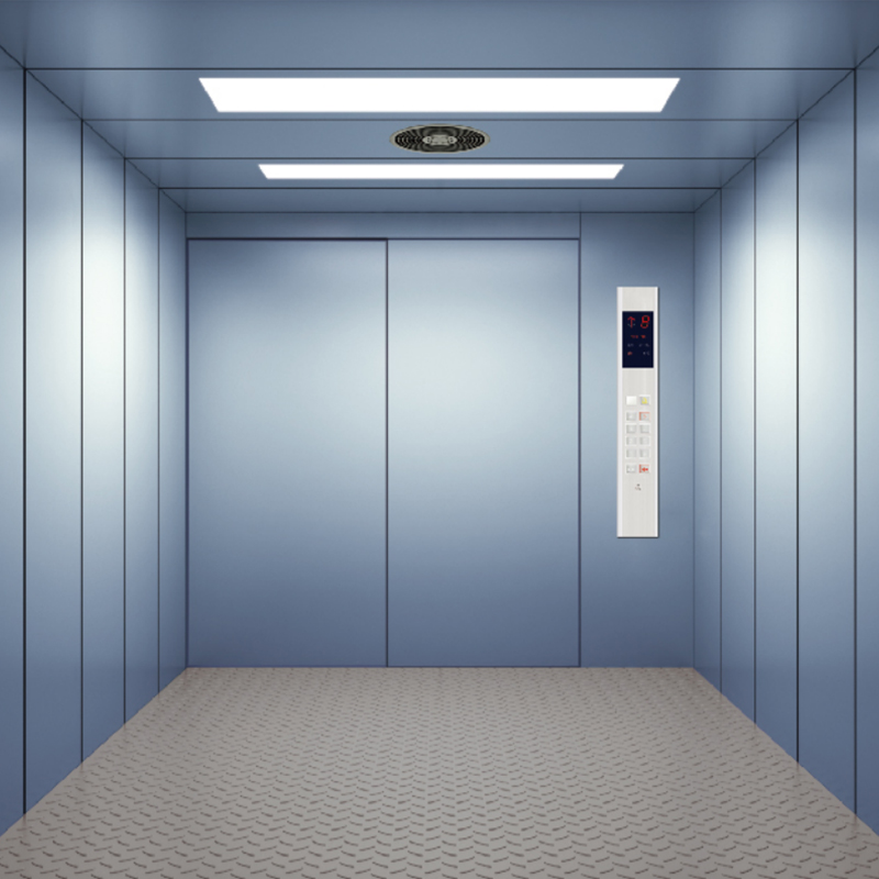 Heavy Duty Painted Steel Freight Elevator para sa Warehouse